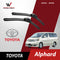 Toyota Alphard (ANH10) 2002 - 2008 Wiper Blade