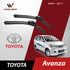 Toyota Avanza (F600) 2003 - 2011 Wiper Blade