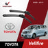 Toyota Vellfire 2008 - 2015 Wiper Blade